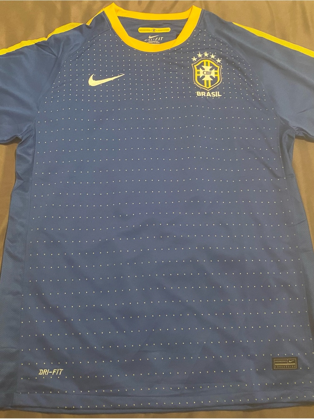 Nike Brazil National Soccer Team World Cup Jersey